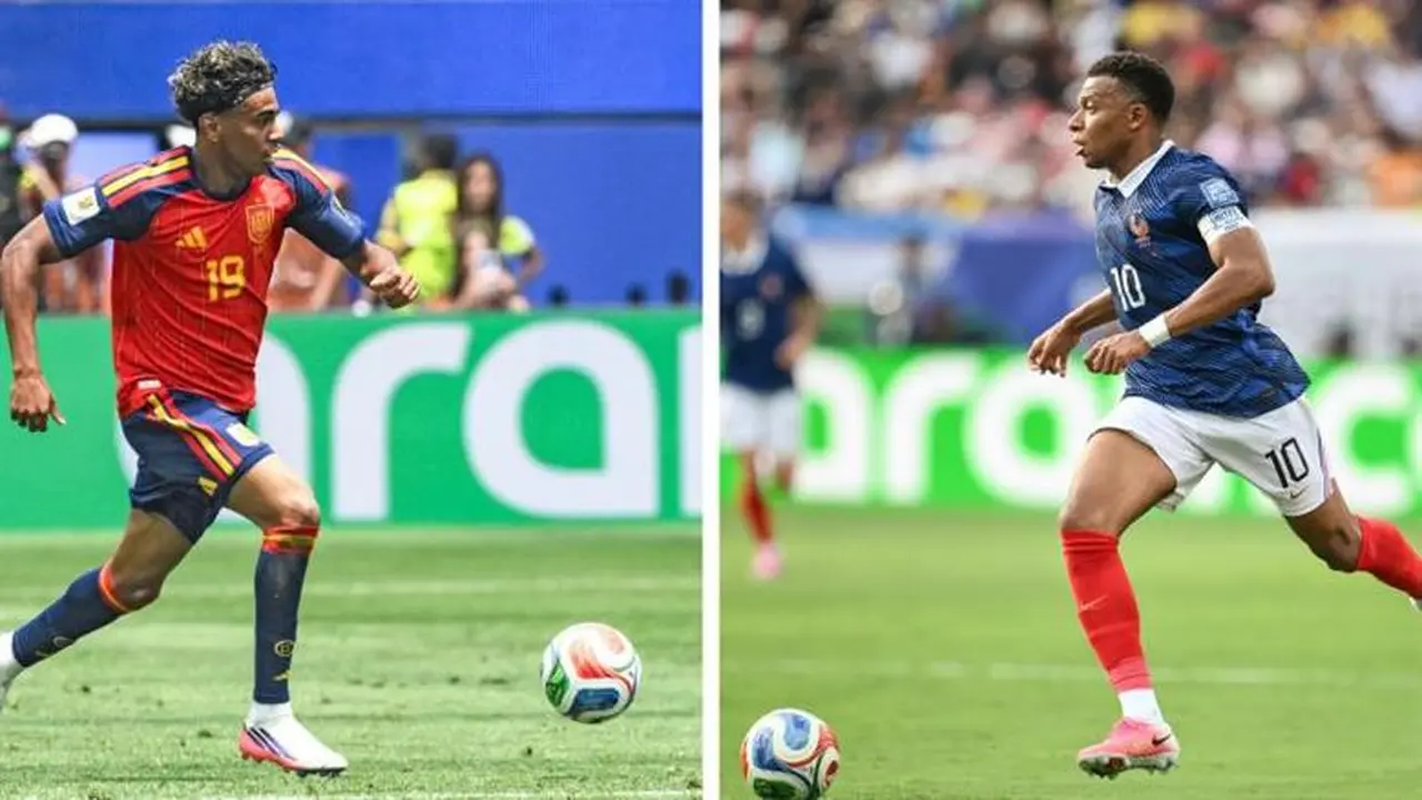 قنوات ومواعيد مواجهة فرنسا وإسبانيا في نصف نهائي كأس العالم